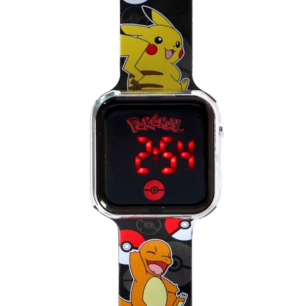 Pokemon PokÉMon Led Horloge Zwart