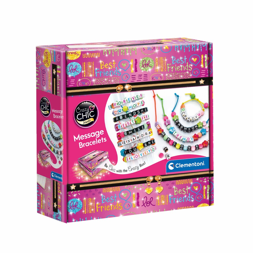 Clementoni Crazy Chic Message Bracelets
