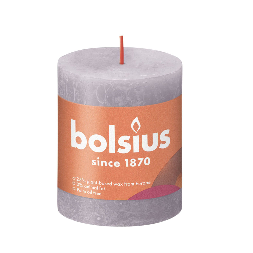 Bolsius Kaars 8X6,8 Cm Lavendelblauw Blauw