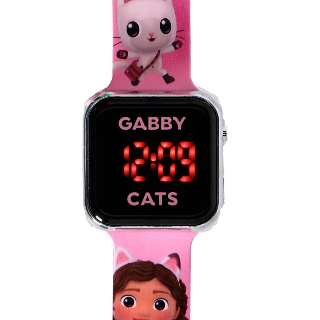 Gabby's Dollhouse Gabby'S Dollhouse Led Horloge Roze