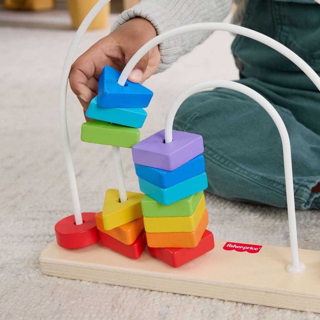 Fisher Price Houten Regenboog Telraam