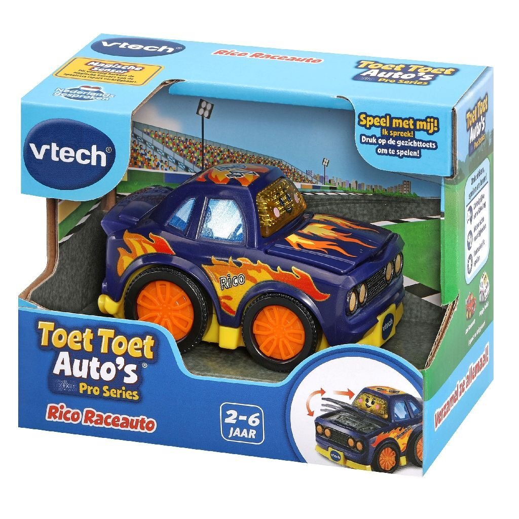 Vtech Toet Toet Rico Raceauto + Licht En Geluid