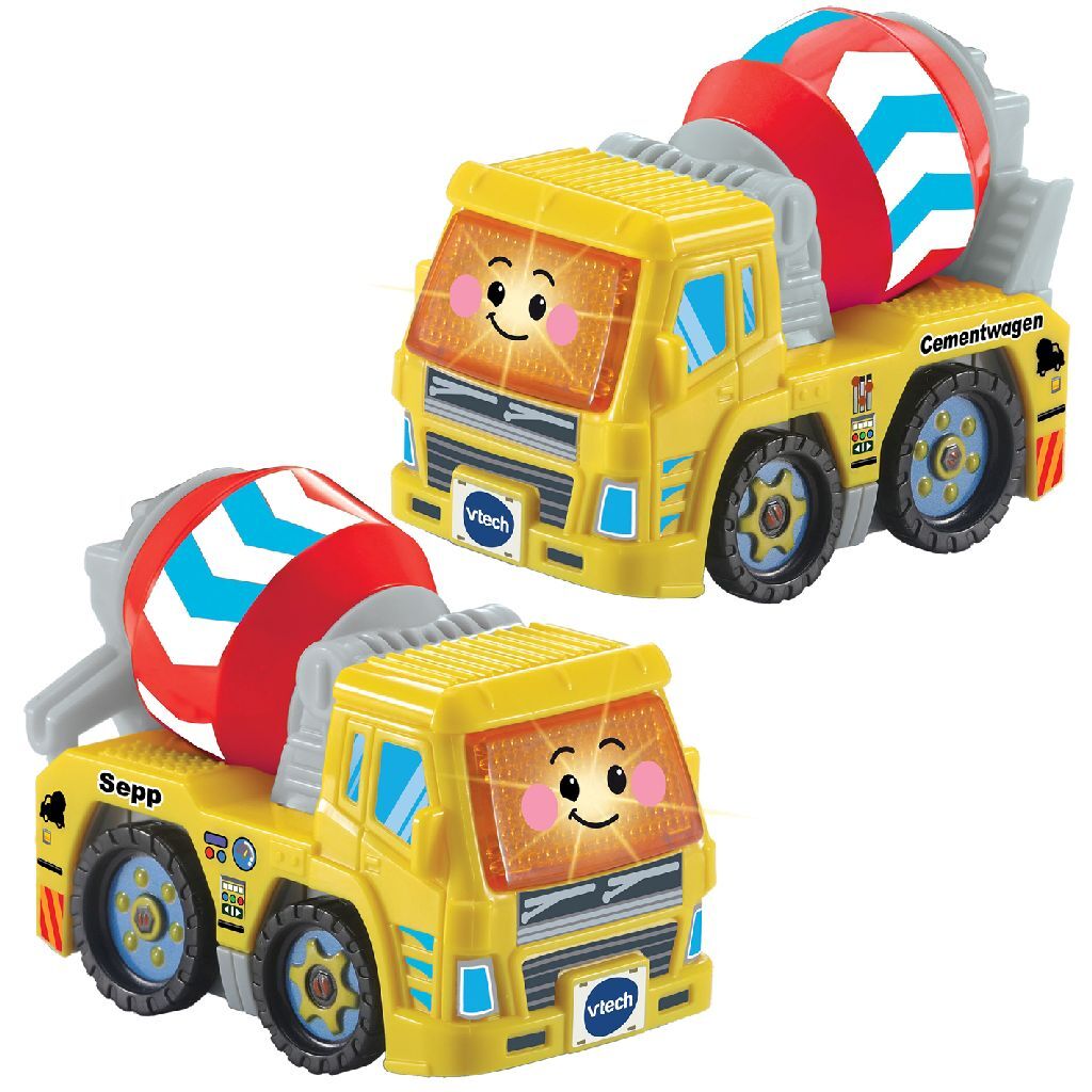 Vtech Toet Toet Auto Sepp Cementwagen + Licht En Geluid