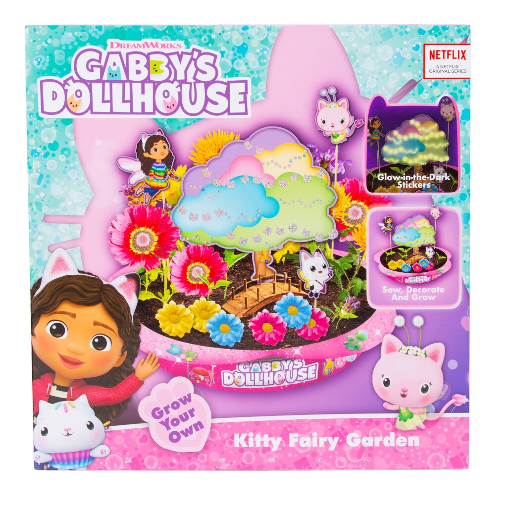 Gabby's Dollhouse Gabby'S Dollhouse Kitty Fairy Garden