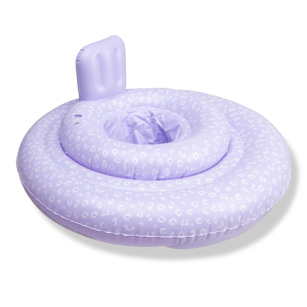 Overige Merken Swim Essentials Baby Float Zwemzitje Luipaard 69 Cm Lila