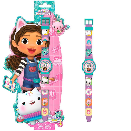 Gabby's Dollhouse Gabby'S Dollhouse Digitaal Horloge