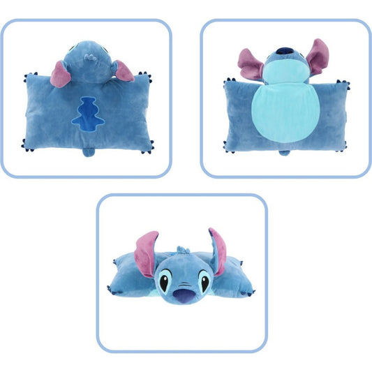 Disney Stitch Knuffelkussen Stitch 45X28 Cm Blauw