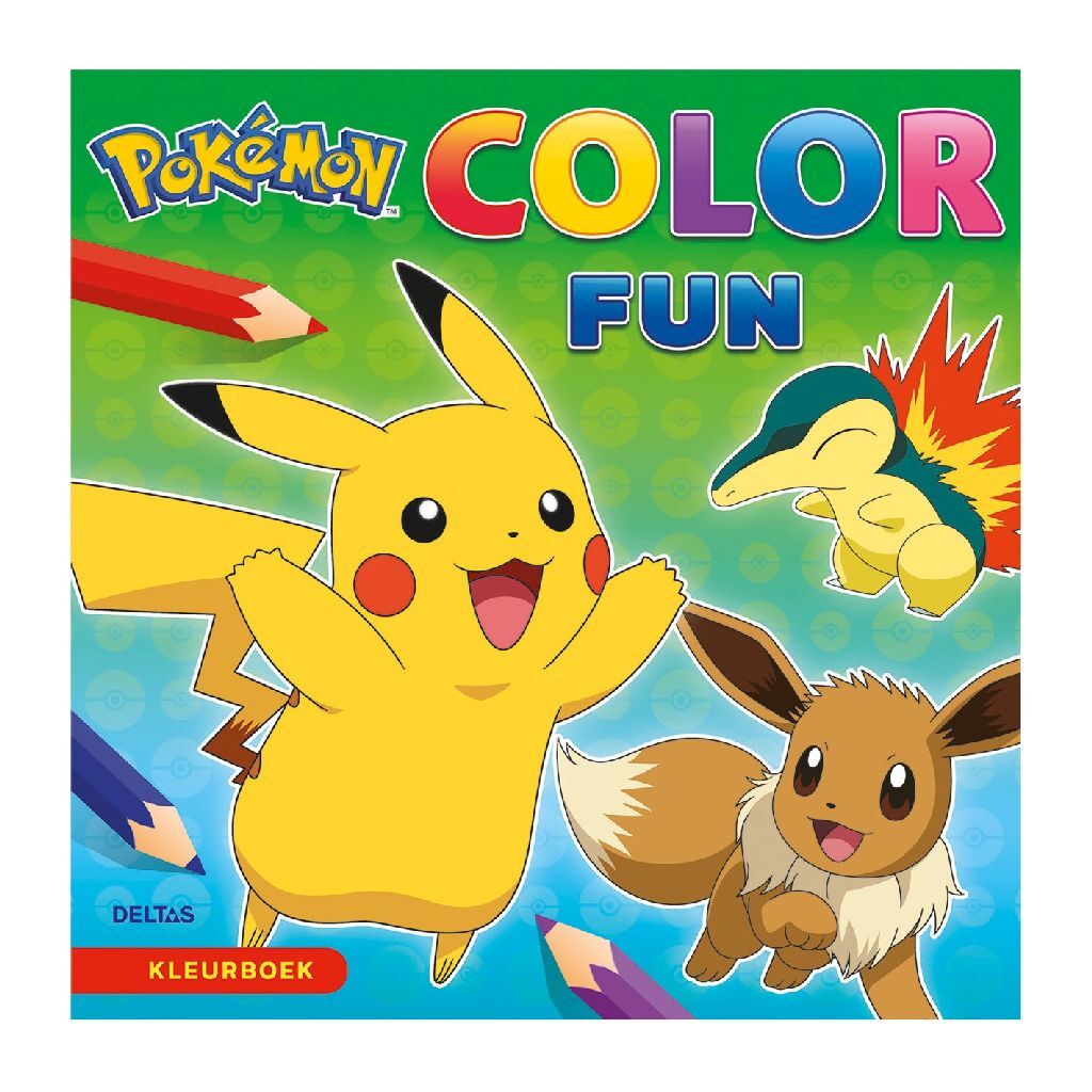 Deltas Pok&Eacute;Mon Kleurboek